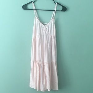 Urban Outfitters pink tied-back dress